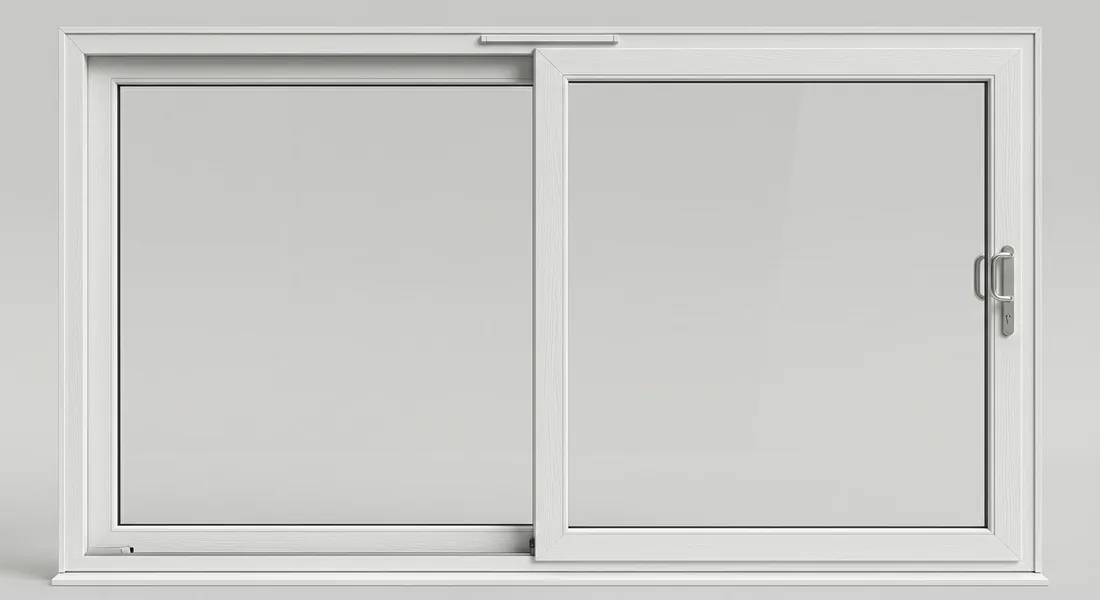 uPVC Sliding Patio Doors, shown in White